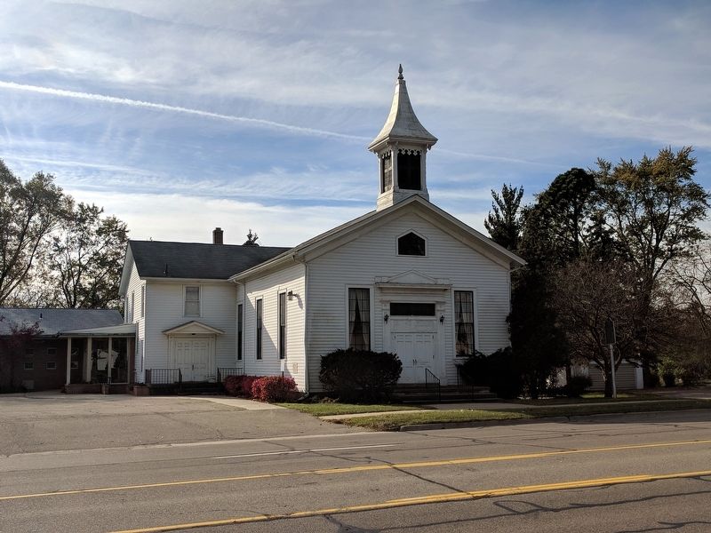 Southfield United Presbyterian Church and Marker. Click for full size. Southfield United Presbyterian Church and Marker image. Click for full size.