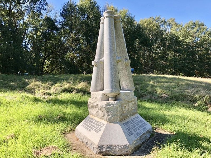 Ohio 4th Battery, Marker. Click for full size. Ohio 4th Battery, Marker image. Click for full size.
