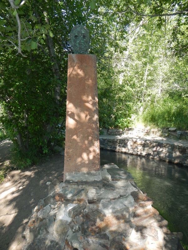Ernest Hemingway Memorial near Ketchum image. Click for full size.