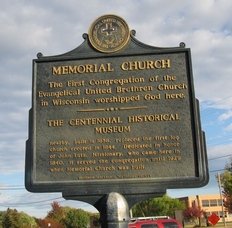 Memorial Church Marker. Click for full size. Memorial Church Marker image. Click for full size.