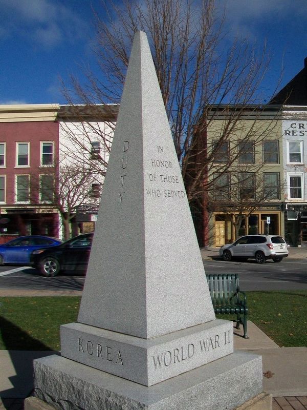 Veterans Memorial. Click for full size. Veterans Memorial image. Click for full size.