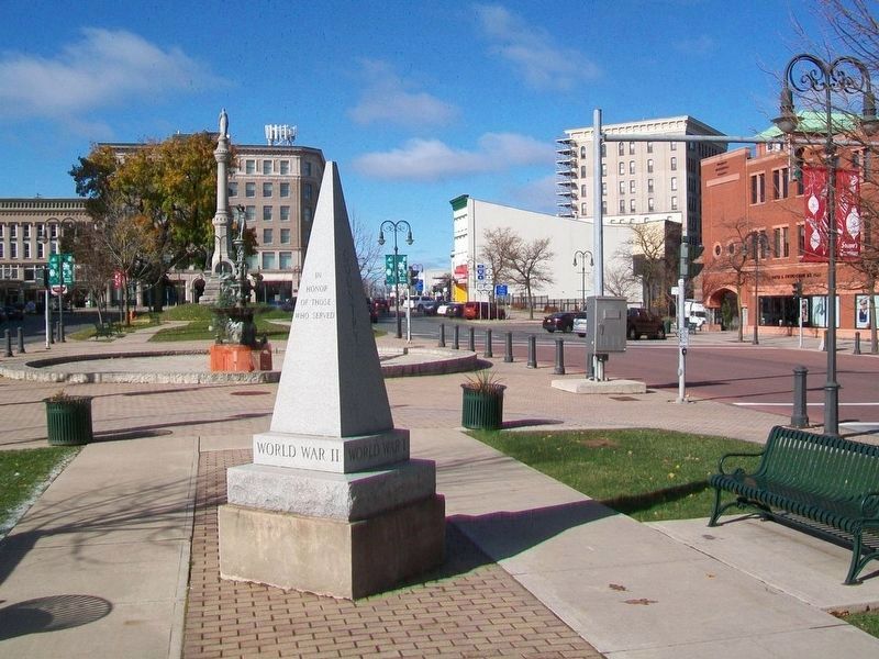 Veterans Memorial. Click for full size. Veterans Memorial image. Click for full size.