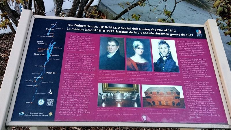 The Delord House Marker. Click for full size. The Delord House Marker image. Click for full size.