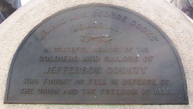 Civil War Memorial Sponsor. Click for full size. Civil War Memorial Sponsor image. Click for full size.