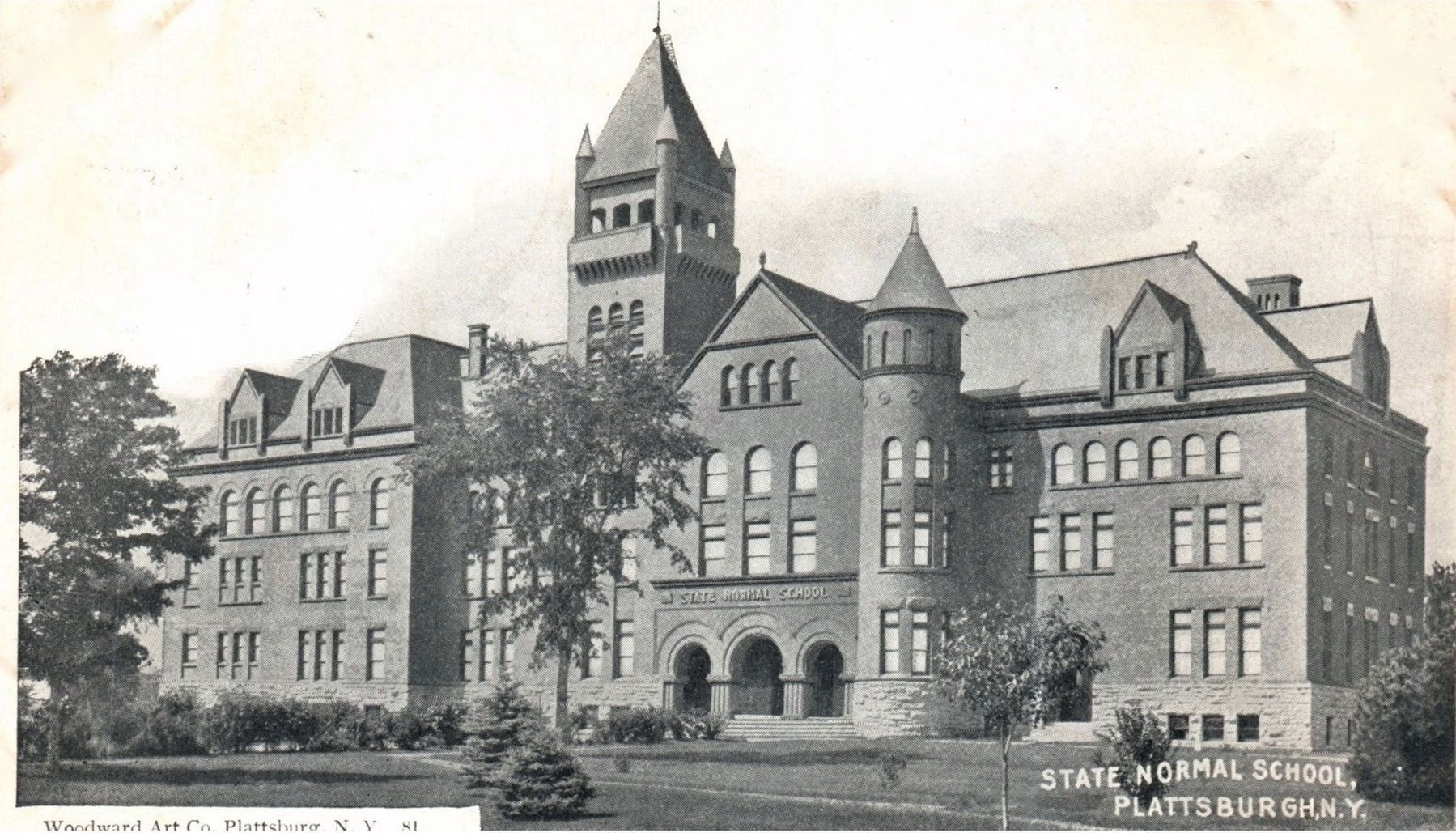 <i>State Normal School, Plattsburgh, N.Y.</i> image. Click for full size.