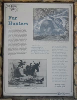Fur Hunters Marker image. Click for full size.