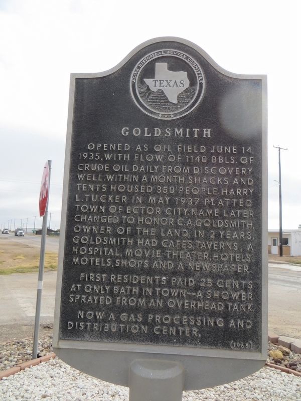 Goldsmith Marker image. Click for full size.