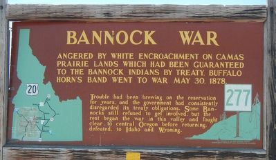 Bannock War Marker image. Click for full size.