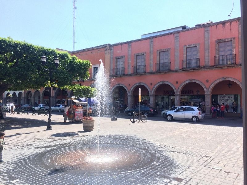 Miguel Hidalgo in Celaya Marker. Click for full size. Miguel Hidalgo in Celaya Marker image. Click for full size.