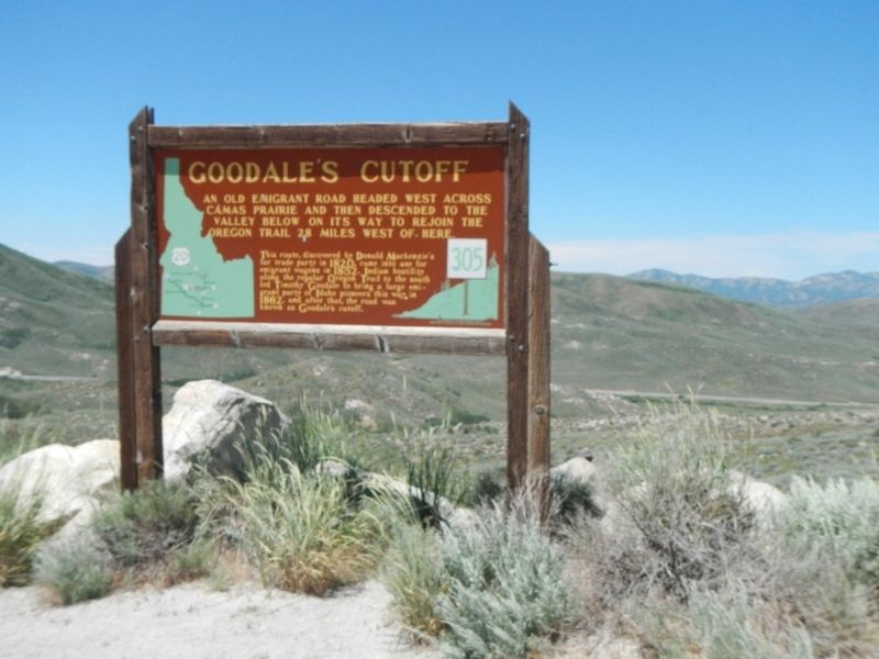 Goodale's Cutoff Marker image. Click for full size.