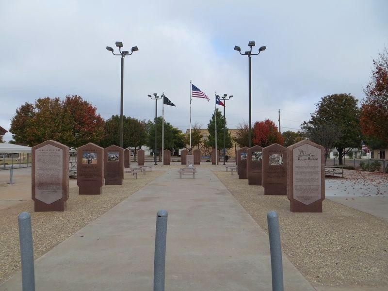 Andrews County Veterans Memorial Marker image. Click for full size.