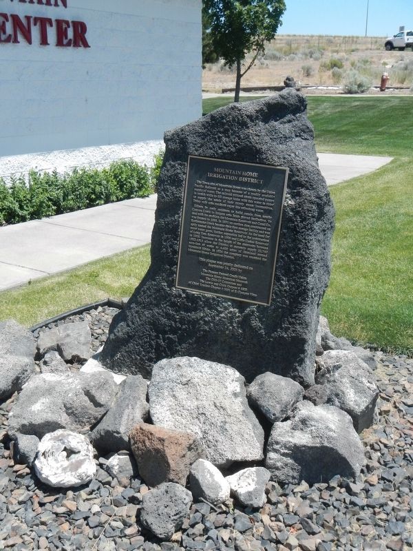 Mountain Home Irrigation District Marker image. Click for full size.