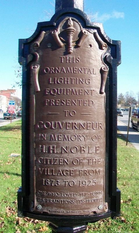 Ornamental Lighting Equipment Marker image. Click for full size.