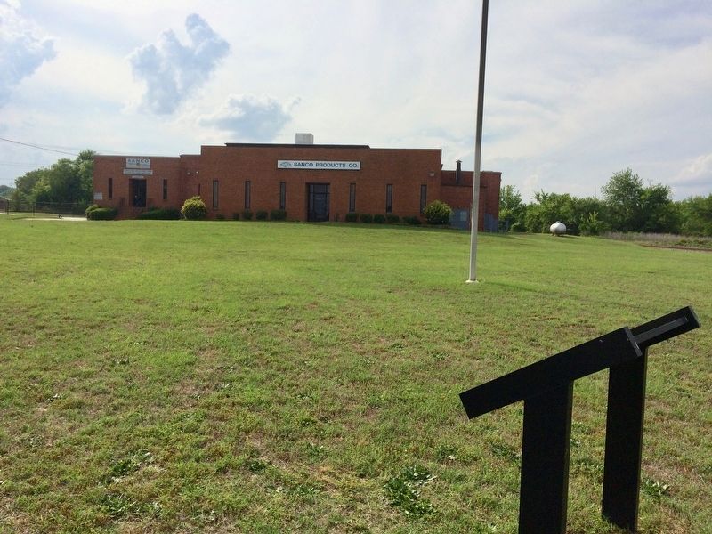 View from Camp Oglethorpe Marker towards company.. Click for full size. View from Camp Oglethorpe Marker towards company. image. Click for full size.