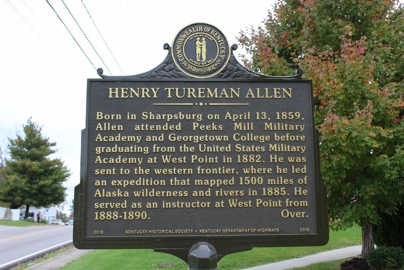 Henry Tureman Allen Marker image. Click for full size.