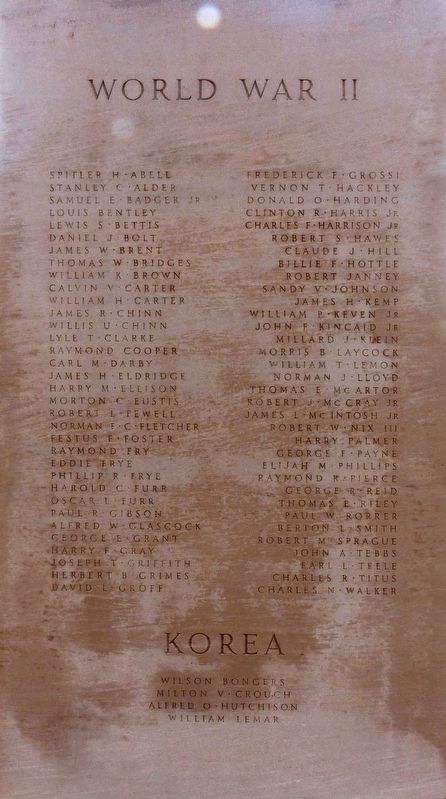 In Memory of the Heroic Dead Marker - Reverse. Click for full size. In Memory of the Heroic Dead Marker - Reverse image. Click for full size.