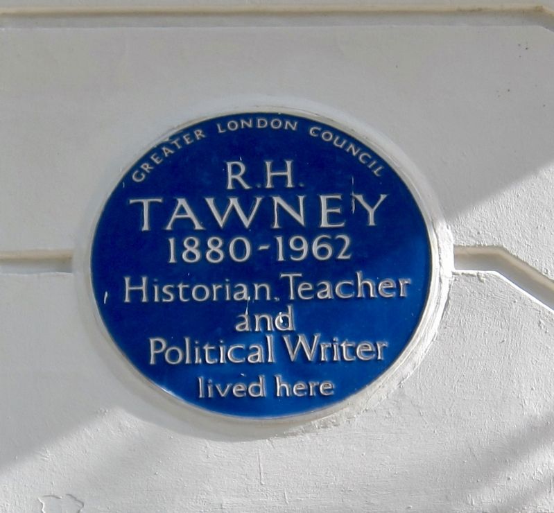 R.H. Tawney Marker image. Click for full size.