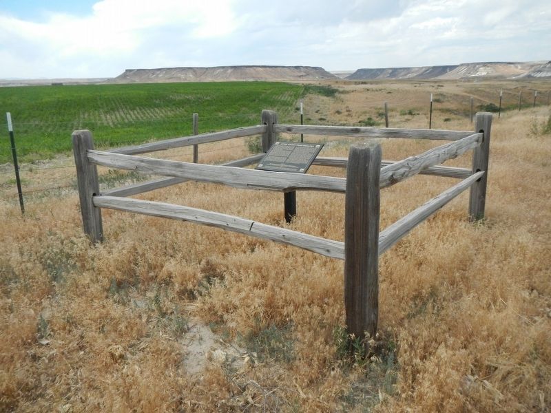 Utter Wagon Train Disaster Marker image. Click for full size.