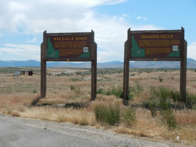 War Eagle Mines Marker. Click for full size. War Eagle Mines Marker image. Click for full size.