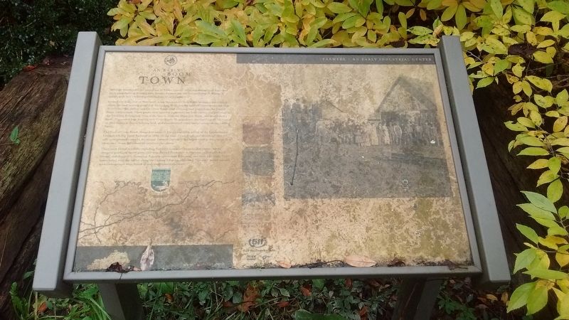 An Early Boom Town Marker. Click for full size. An Early Boom Town Marker image. Click for full size.