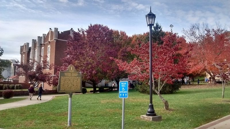 National Register Historic District Marker. Click for full size. National Register Historic District Marker image. Click for full size.