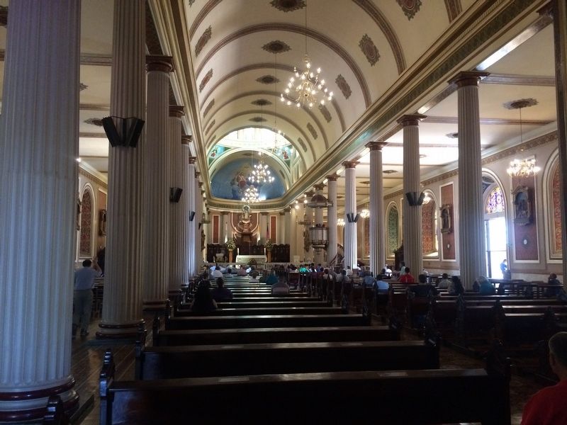 An interior view of the Cathedral of San Jos image. Click for full size.