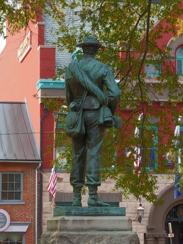 Confederate Soldier<br>Reverse. Click for full size. Confederate Soldier<br>Reverse image. Click for full size.