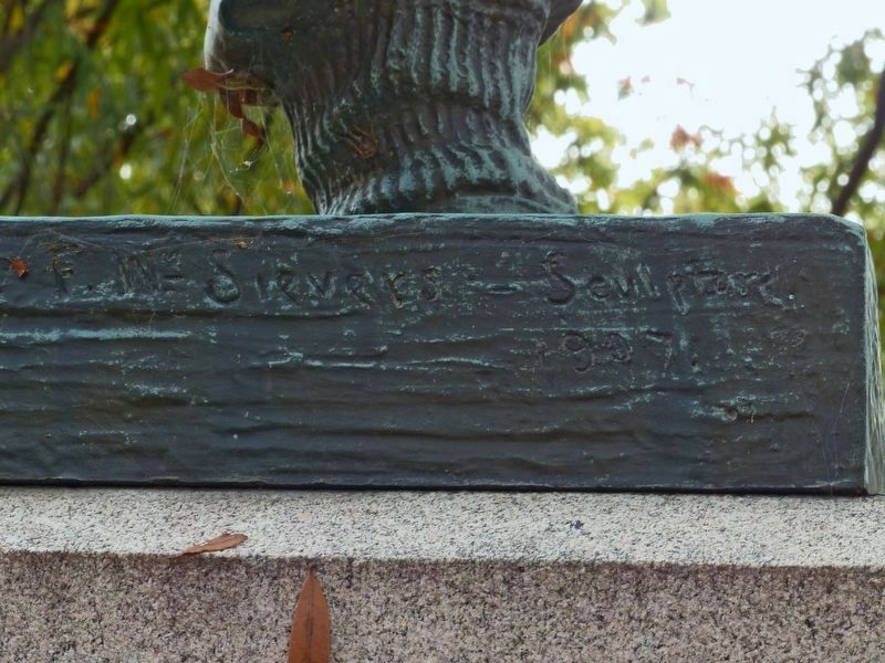 F. Wm. Sievers - Sculptor 1907. Click for full size. F. Wm. Sievers - Sculptor 1907 image. Click for full size.