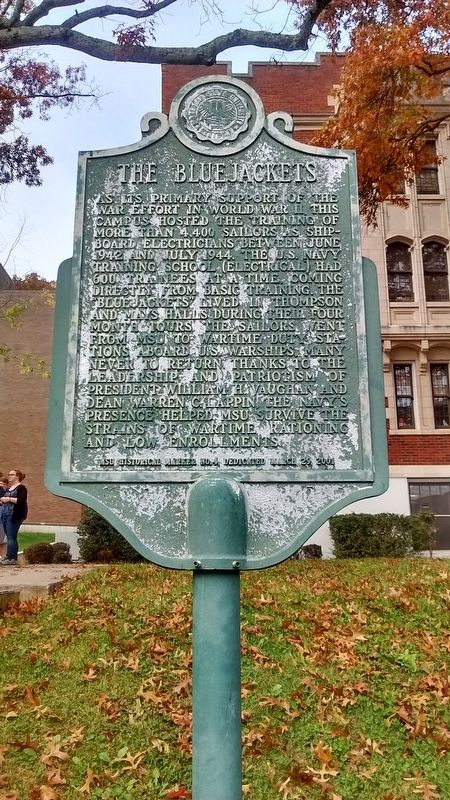 The Bluejackets Marker. Click for full size. The Bluejackets Marker image. Click for full size.
