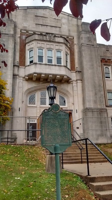 First Faculty And Staff Marker. Click for full size. First Faculty And Staff Marker image. Click for full size.