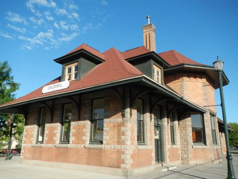 Caldwell Train Depot. Click for full size. Caldwell Train Depot image. Click for full size.