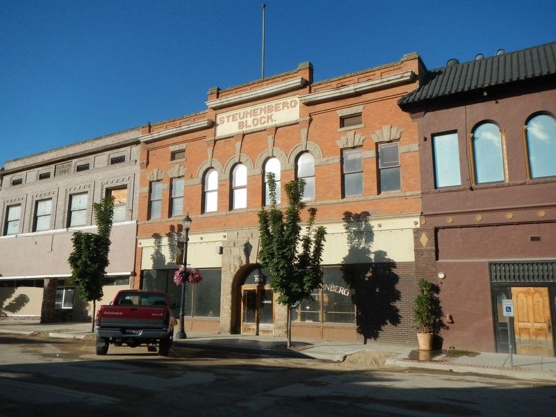 Steunenberg Block, Caldwell, Idaho. Click for full size. Steunenberg Block, Caldwell, Idaho image. Click for full size.