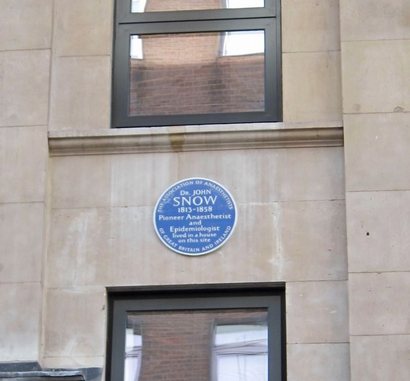 Dr. John Snow Marker image. Click for full size.