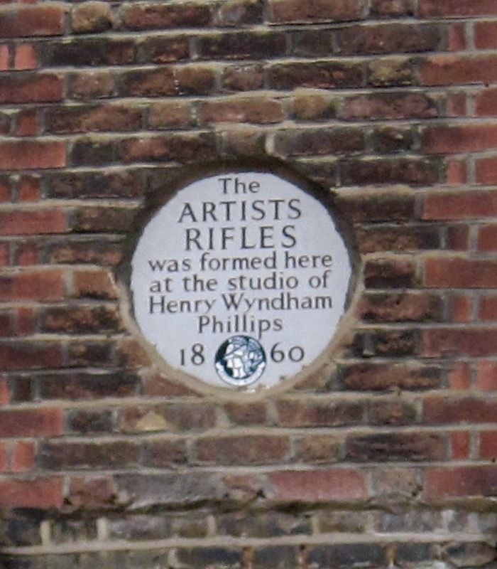 The Artists Rifles Marker. Click for full size. The Artists Rifles Marker image. Click for full size.