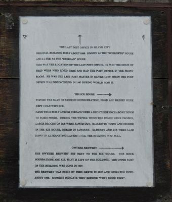 Last Post Office Marker image. Click for full size.