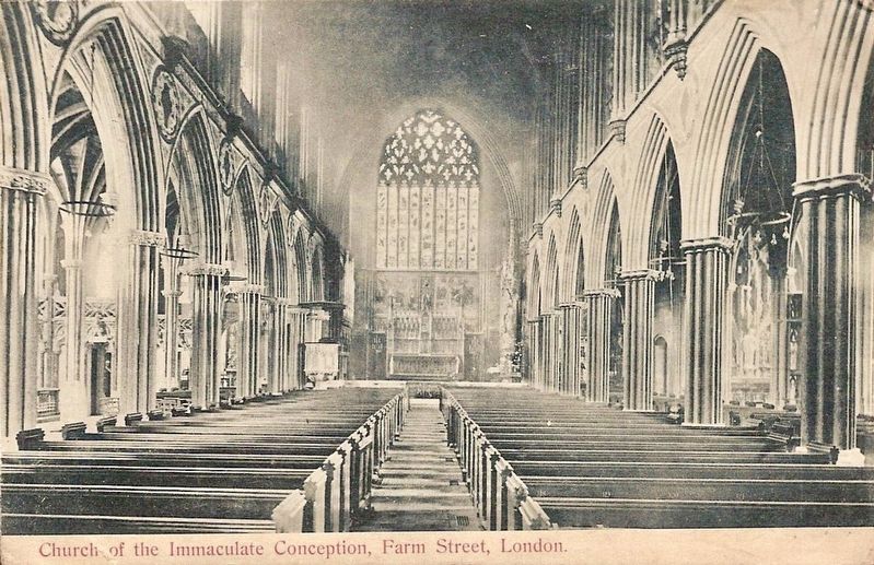 <i>Church of the Immaculate Conception, Farm Street, London</i> image. Click for full size.