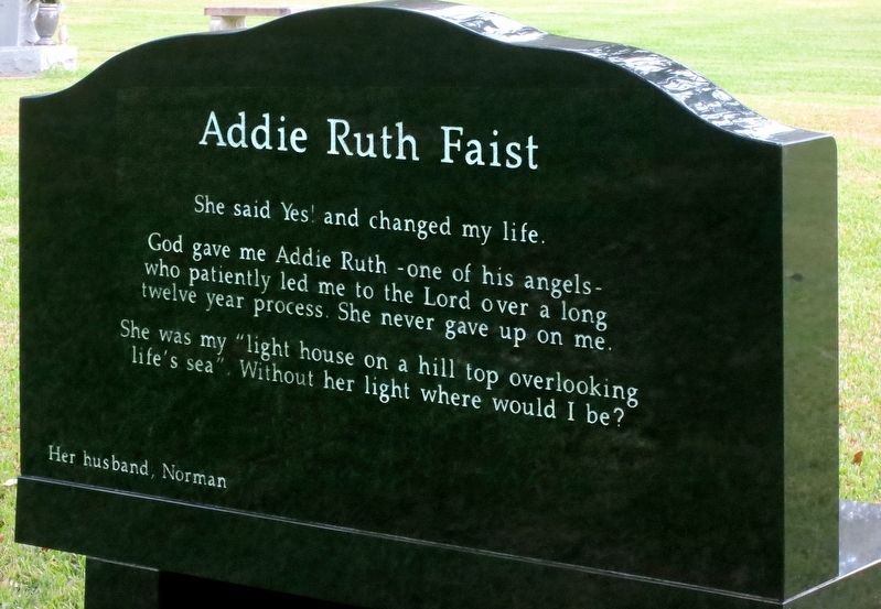 Touching Epitaph. Click for full size. Touching Epitaph image. Click for full size.