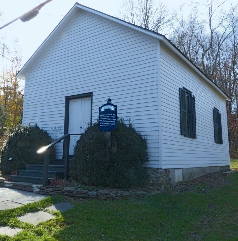 Clifton Primitive Baptist Church Marker. Click for full size. Clifton Primitive Baptist Church Marker image. Click for full size.