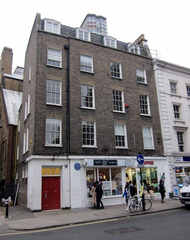 14 Great Russell Street - Charles Kitterbell Marker - Wide View. Click for full size. 14 Great Russell Street - Charles Kitterbell Marker - Wide View image. Click for full size.