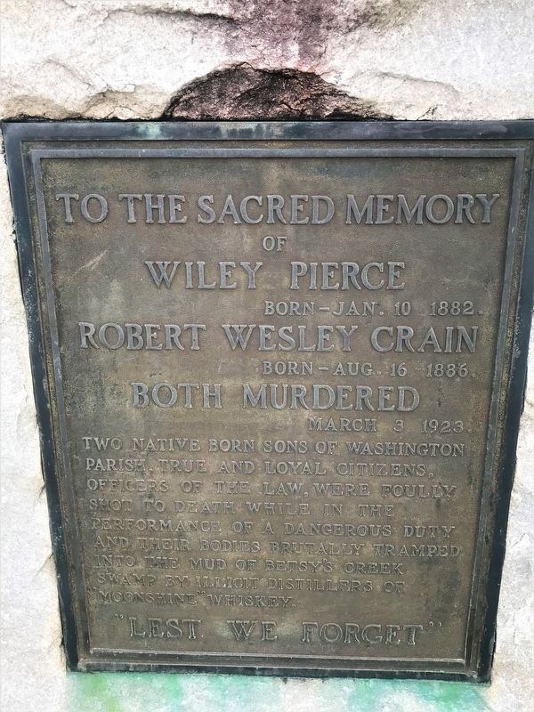 To The Sacred Memory Marker. Click for full size. To The Sacred Memory Marker image. Click for full size.