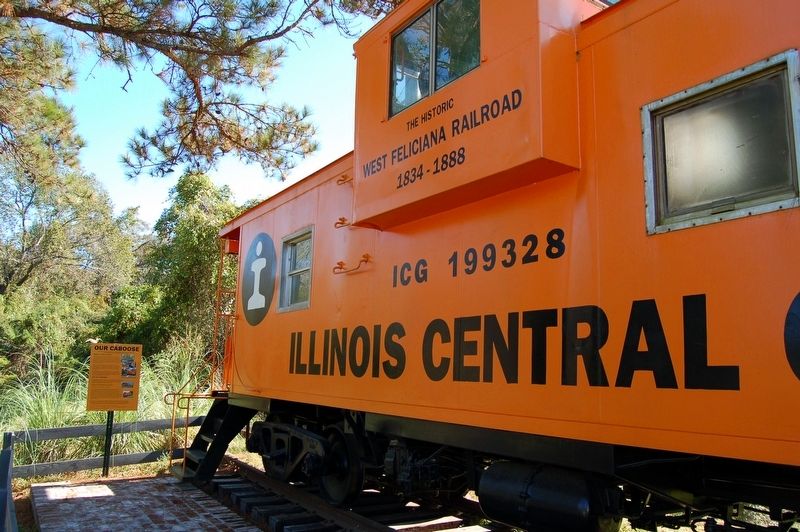 Our Caboose Marker. Click for full size. Our Caboose Marker image. Click for full size.