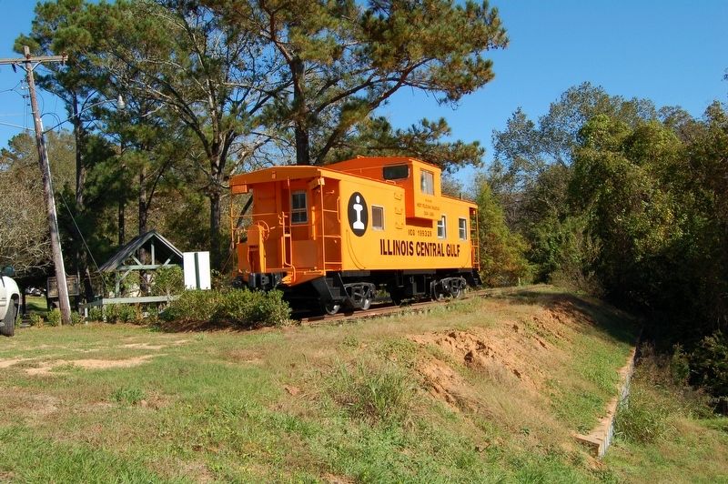 Our Caboose Marker. Click for full size. Our Caboose Marker image. Click for full size.