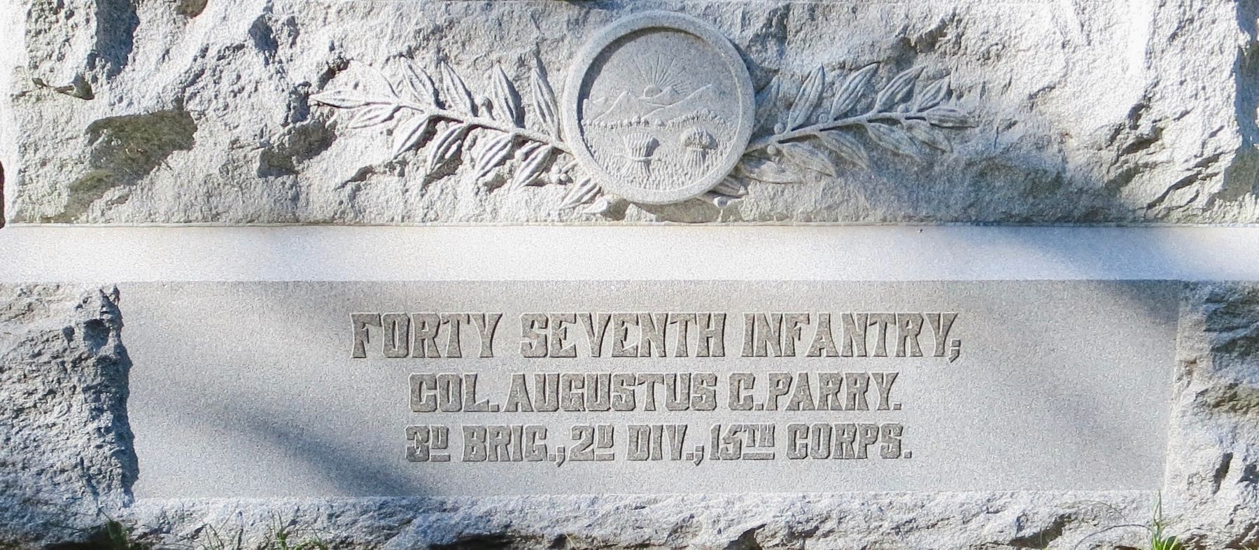 47th Ohio Infantry Regimental Monument image. Click for full size.