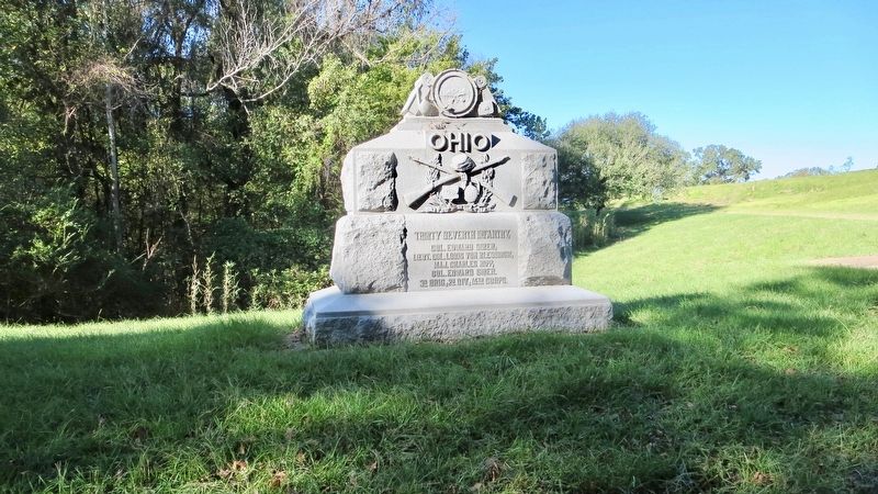 Ohio Thirty Seventh Infantry Monument image. Click for full size.