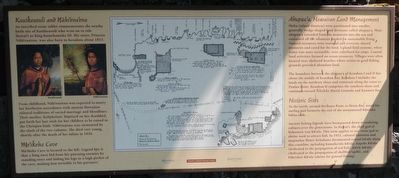 Kauikeaouli and Nāhi'ena'ena Marker. Click for full size. Kauikeaouli and Nāhi'ena'ena Marker image. Click for full size.