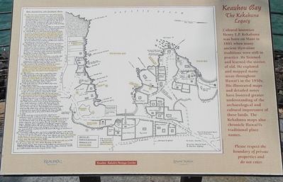 Keauhou Bay Marker image. Click for full size.