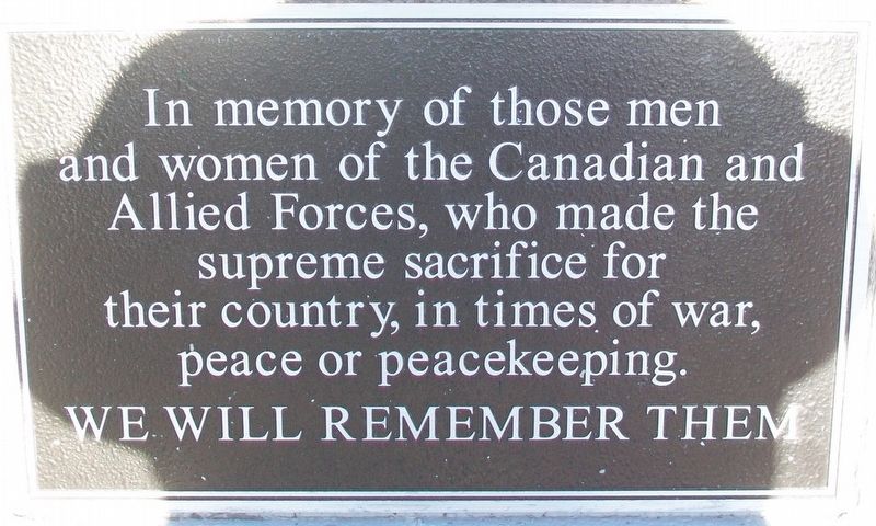 War Memorial Cenotaph Marker image. Click for full size.