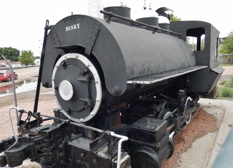"Dinky" Locomotive Marker (<i>side view</i>) image. Click for full size.