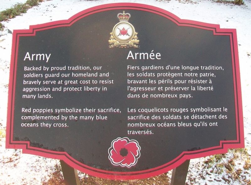 Army / Armée Marker. Click for full size. Army / Armée Marker image. Click for full size.
