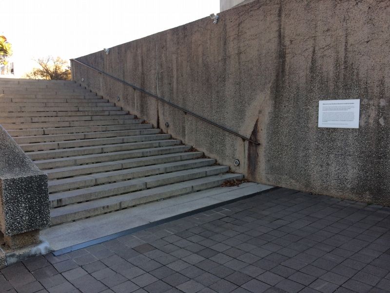 Welcome to the Hirshhorn Museum's Sculpture Garden Marker. Click for full size. Welcome to the Hirshhorn Museum's Sculpture Garden Marker image. Click for full size.